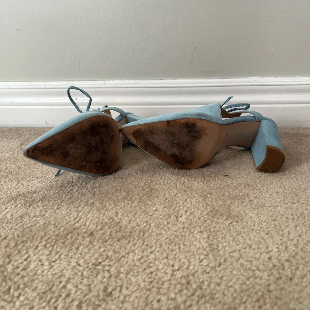 Zara Basic blue heels 37 - Picture 7 of 7